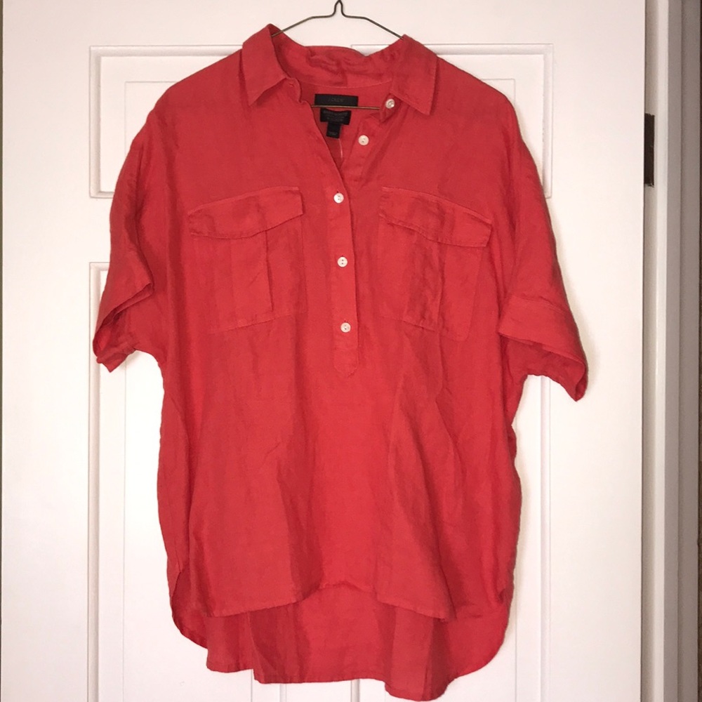 J. Crew Baird McNutt Irish Linen shirt